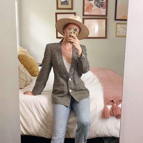 Vintage Austin Hill 1970's Wool Blazer - Picture 1 of 6